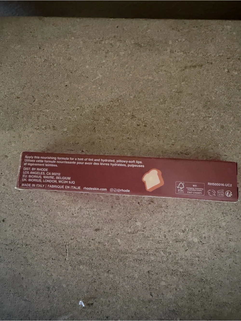 Limited edition RHODE Peptide Lip Tint- Toast